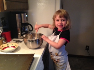 Robyn Hope makes cookies with Work at Home Grandma
